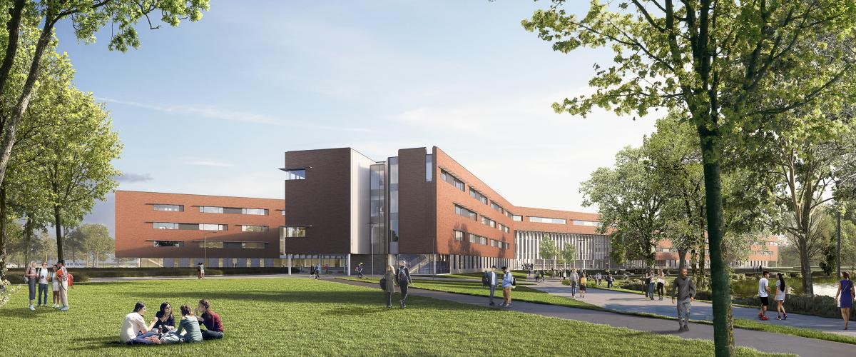 Rendering of Belmont Middle & High School