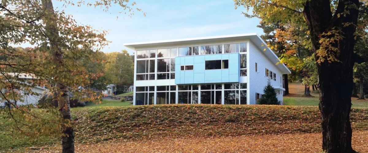 A view of Catherine Houghton Arts Center