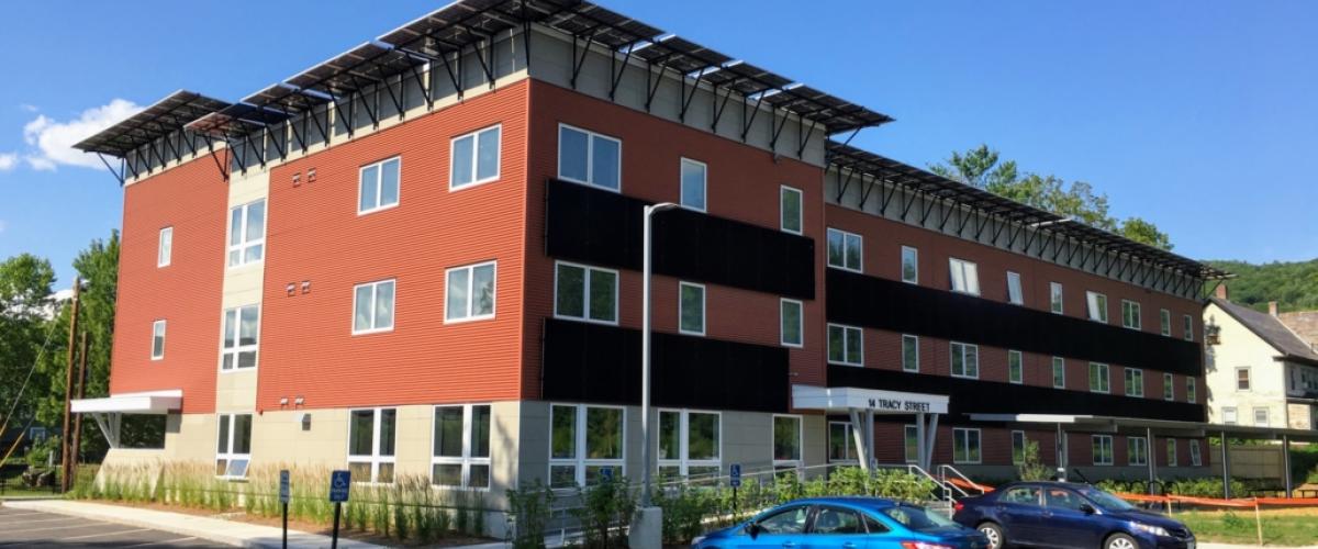 Street view of Tracy Community Housing