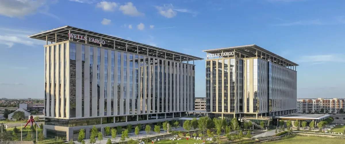 Wells Fargo campus wideshot