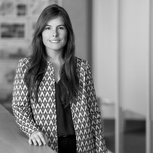 Christine at the Perkins Eastman office in Boston.