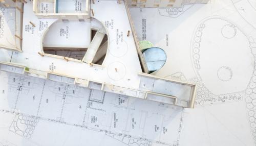 Architectural model of Mount Pleasant Home project