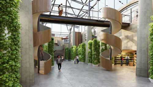 Dry Dock Greenhouse Interior