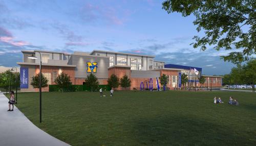 Rendering of Coakley Middle School