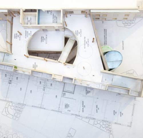 Architectural model of Mount Pleasant Home project