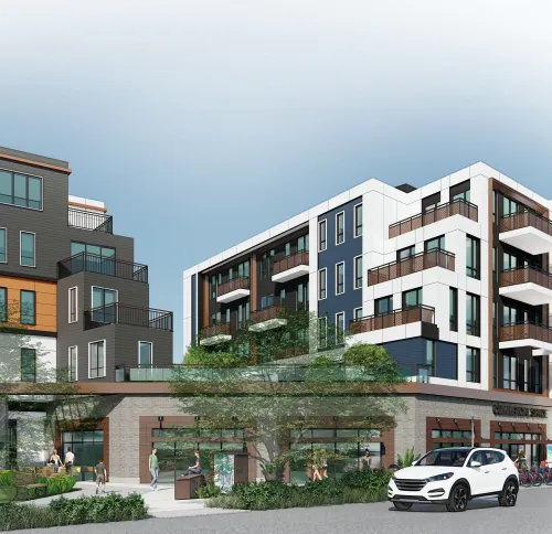 Rendering of 115-121 Boston Street.