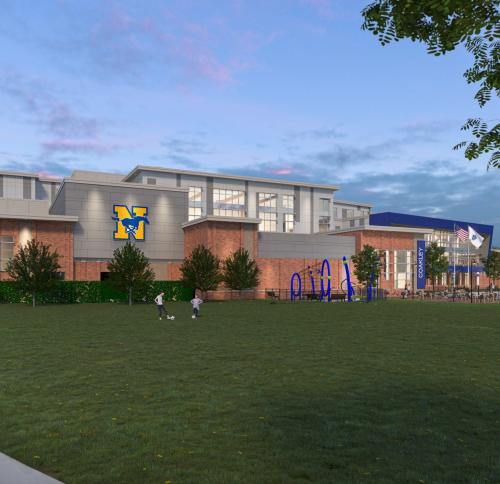 Rendering of Coakley Middle School