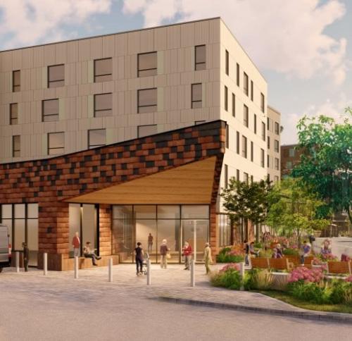 Rendering of the JJ Carroll Redevelopment