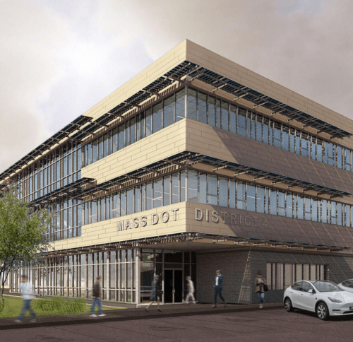 MassDOT Admin Building Rendering