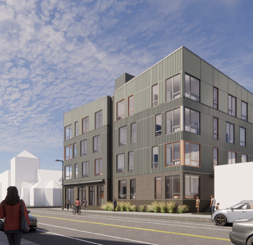 Rendering of 263 North Harvard Street.