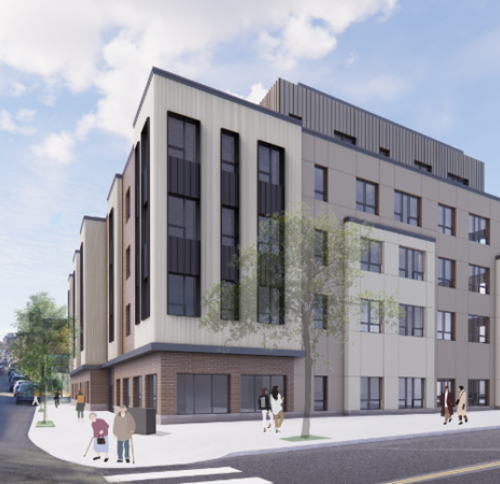 Rendering of 329 Blue Hill Avenue