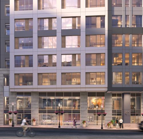 Street view rendeirng of 41 LaGrange