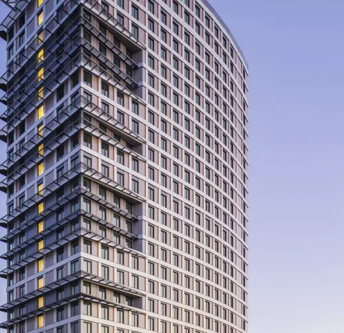 View of the 425 Grand Concourse building