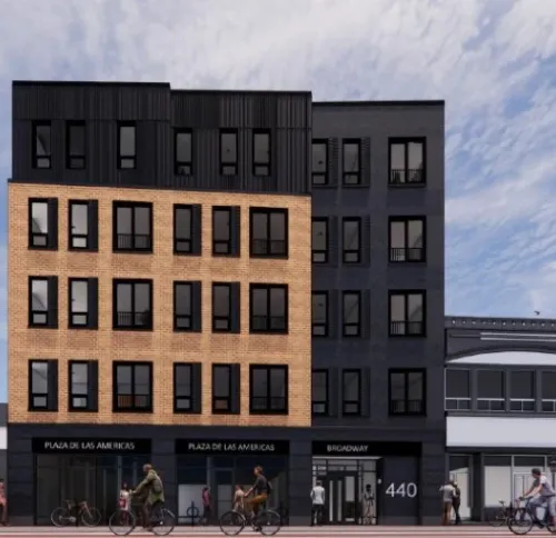 Rendering of 440 Broadway in Chelsea, MA.