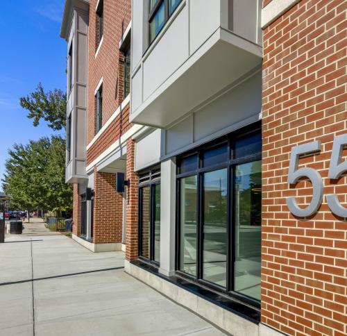 Entryway to 555 Merrimack St.