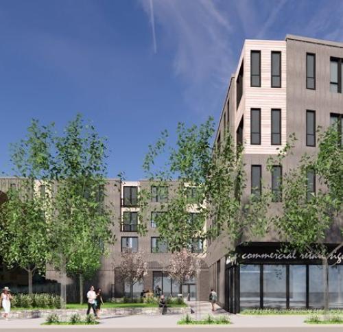 Rendering of 77 Terrace Street.