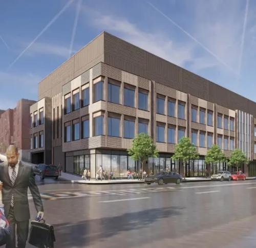 Rendering of Huntington Ave