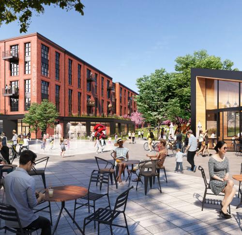 Main entrance and community space