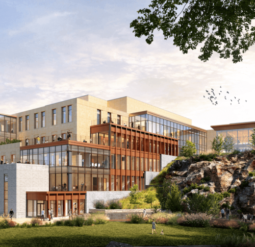 Rendering of new Cell Signaling Tech campus