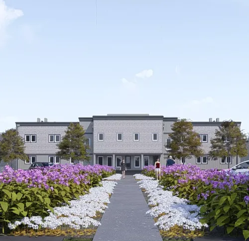 Rendering of Cloverleaf Building 21.