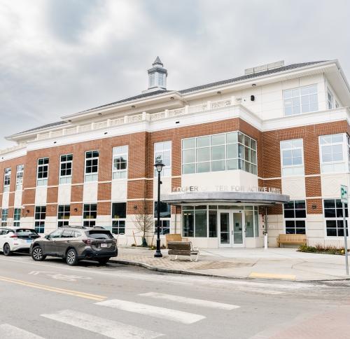 Street view of the Cooper Center for Active Living.