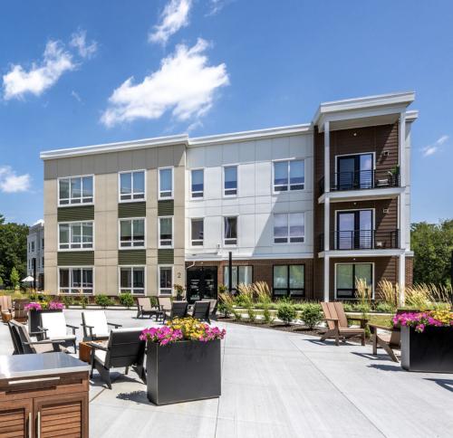 Exterior photo of building two of the elmwood