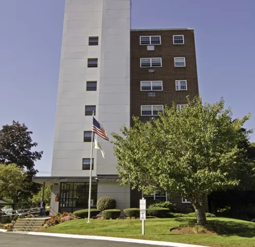 Fairweather Apartments front view.