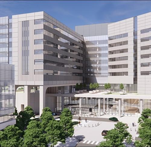 INOVA Hospital Rendering