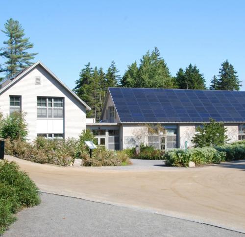 education center at the coastal Maine botanical gardens
