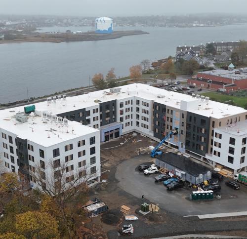 Leefort Terrace under construction