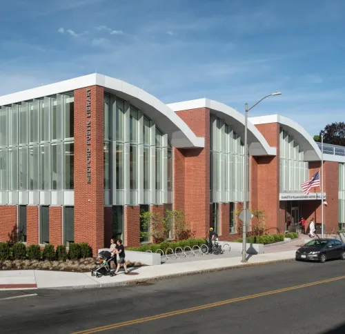 Street view of Medford Public Library