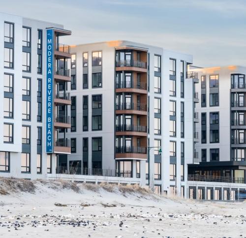 Modera Revere Beach view from the beach