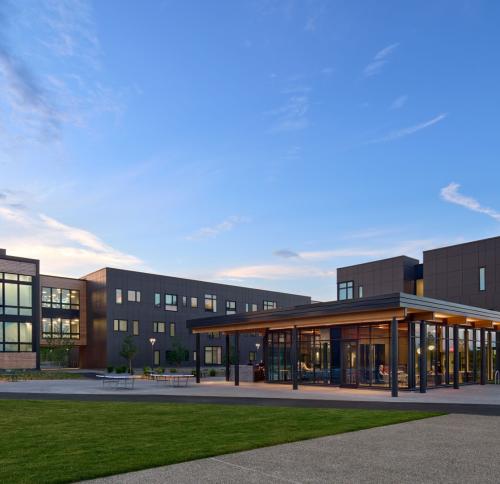 Completed Princeton Meadows housing.