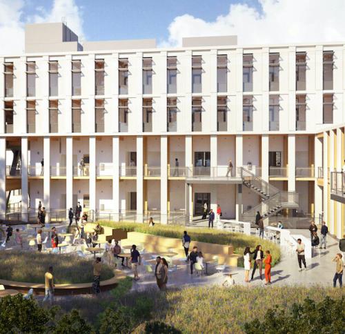 UC Berkeley Undergraduate building rendering