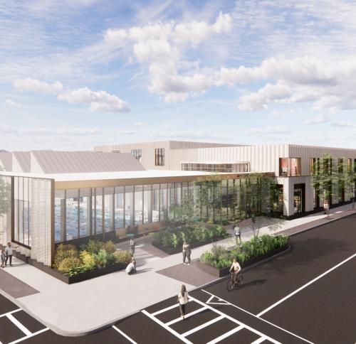 Rendering of Dorchester Community Center