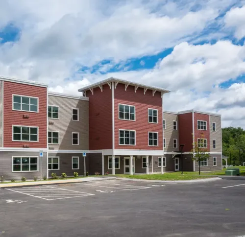 Street view of Apple Ridge housing