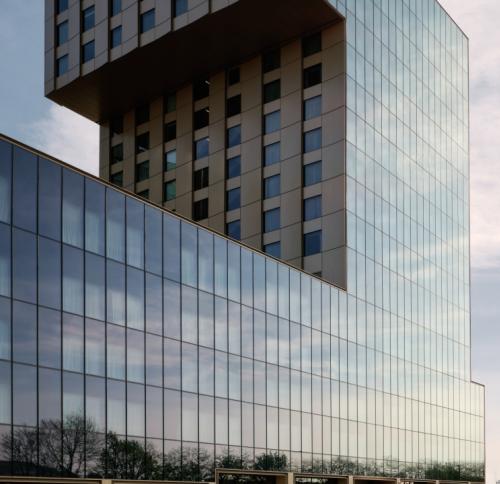The Atlas Hotel, side profile