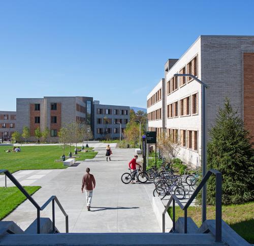 Overview of Bard College North Campus Residence Hall
