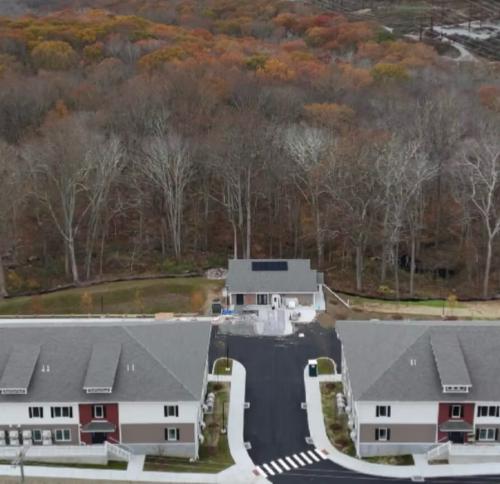 Brookside Commons aerial view
