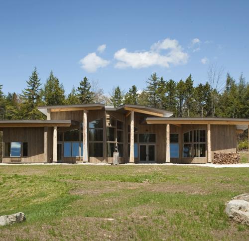 Outside view of Burr and Burton Academy Mountain Campus