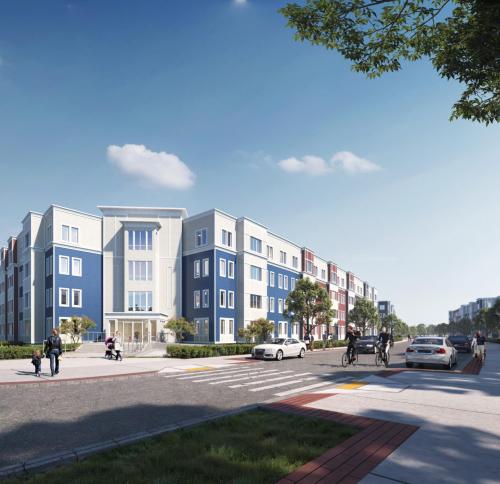 Rendering of Curtis apartments