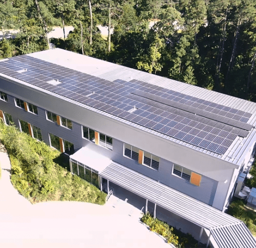 Aerial view of Houston Advanced Research Center