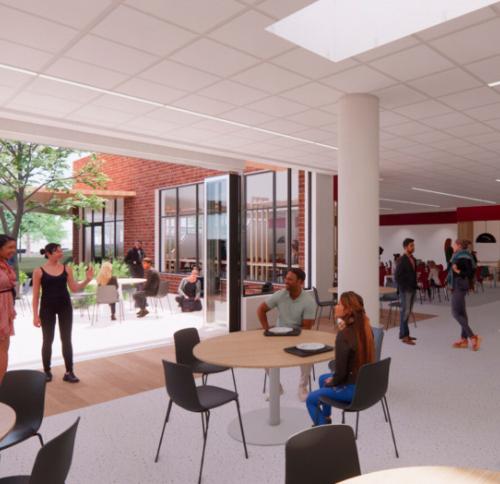 Rendering of Sidwell Friends School