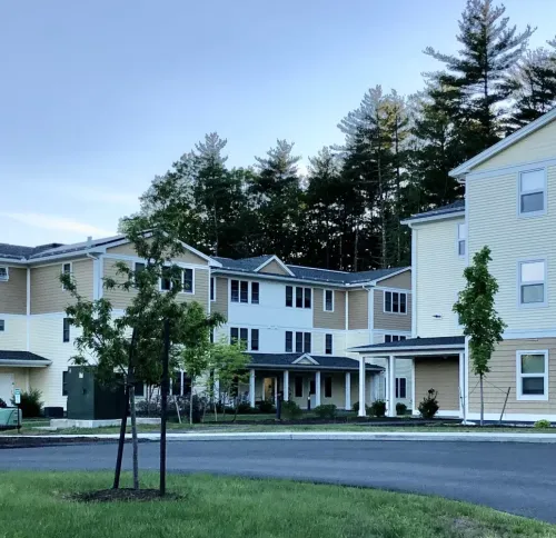 Street view of Meadows housing development