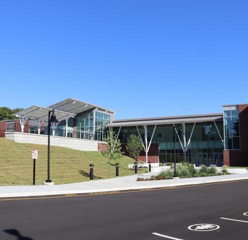 Street view of Neck River Elementary School