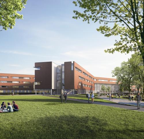 Rendering of Belmont Middle & High School