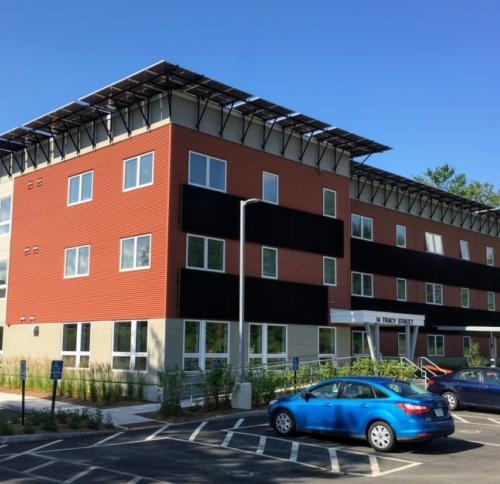 Street view of Tracy Community Housing