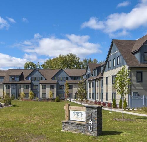 View of the North Commons at Village hill.